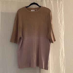 ASOS Collusion men’s gradient oversized tee in mauve purple | size M | NEW